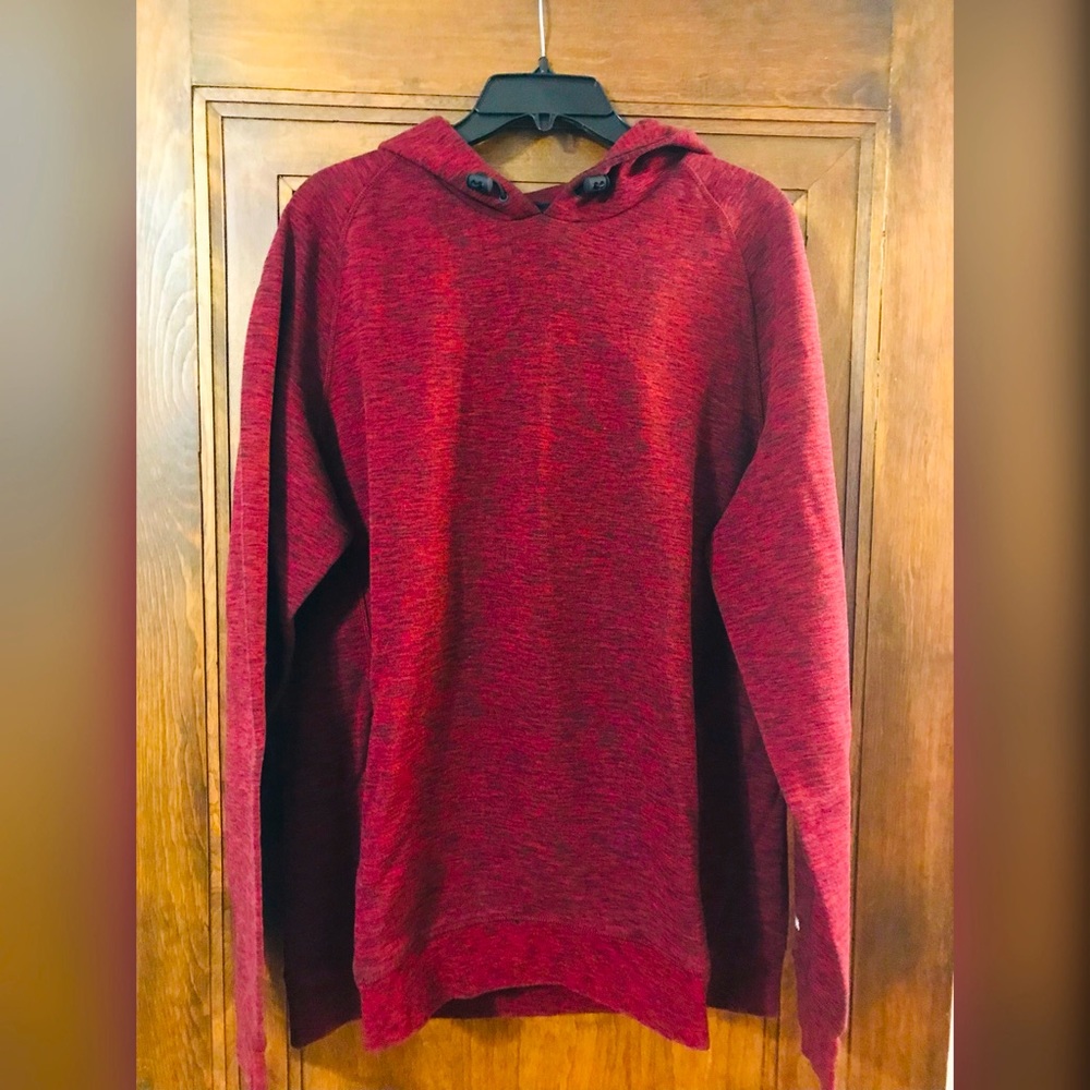 Men’s Burgundy American Eagle Hoodie - XL